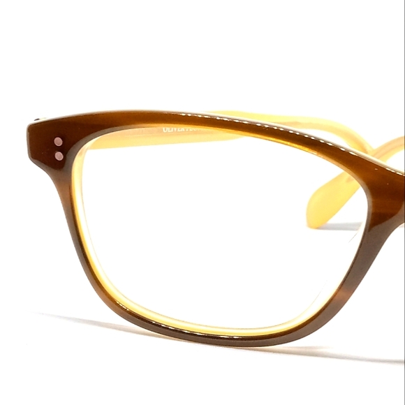 OLIVER PEOPLE'S "ASHTON" EYEGLASSES FRAME: - Picture 8 of 16